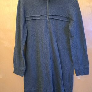 Synergy Organic Clothing Charcoal Long Sleeve Dress